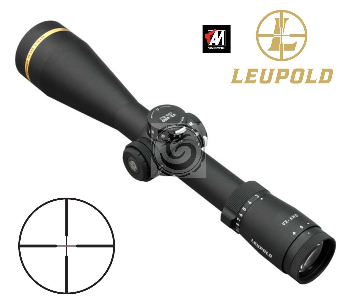 LEUPOLD VX6-HD - 3-18x50 RET. CDS- ZL2 - ILLUMINATO