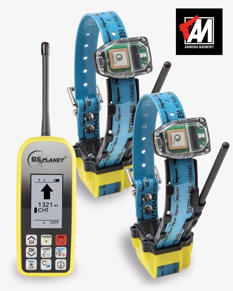 BITRABI BS103 Legend con 2 collari MITO 5100 con BEEPER di cui 1 omaggio