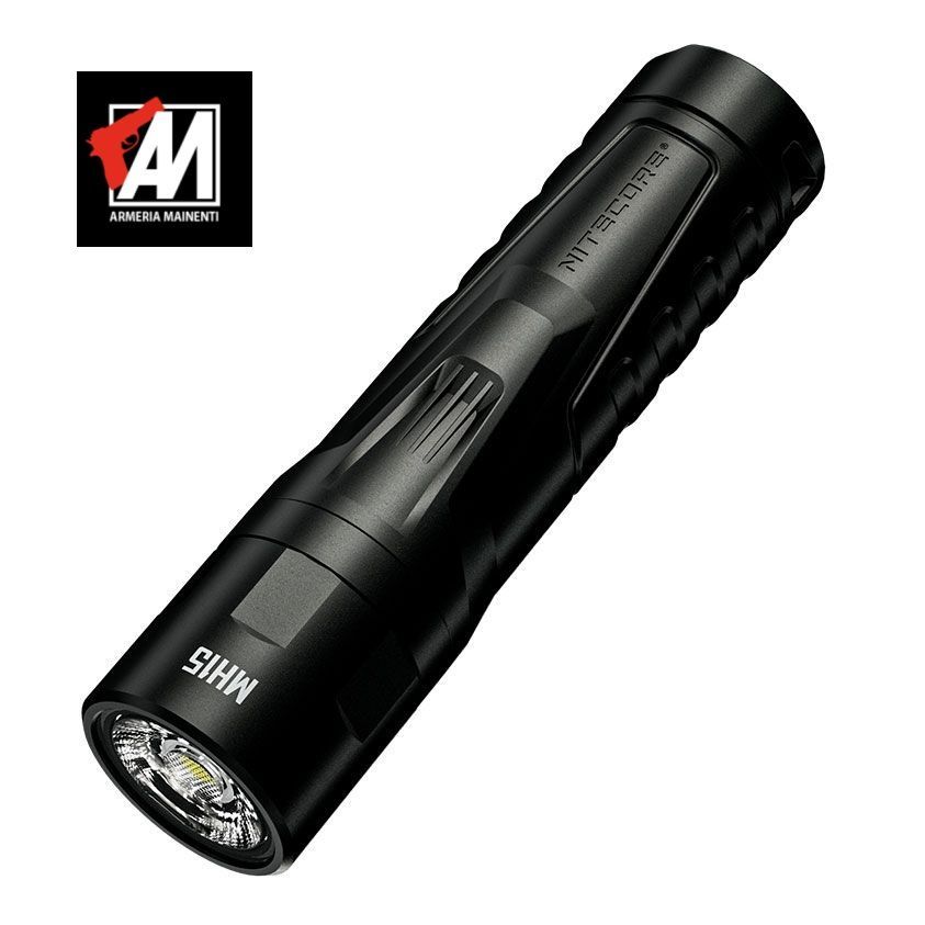 Nitecore - MH15 - Ricaricabile USB - 2000 lumens e 250 metri - Powerbank e Torcia Led