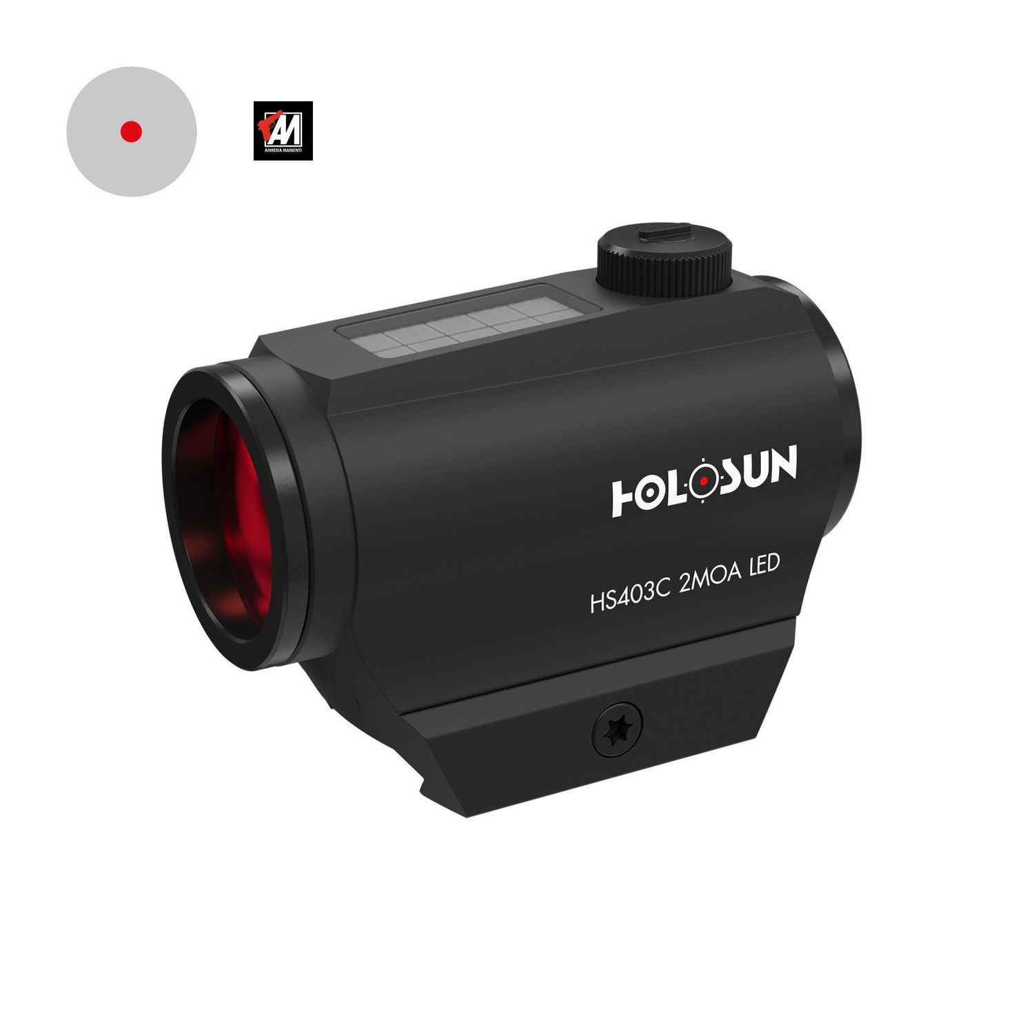 Punto rosso HOLOSUN MICRO  2 MOA HS403C - SOLAR