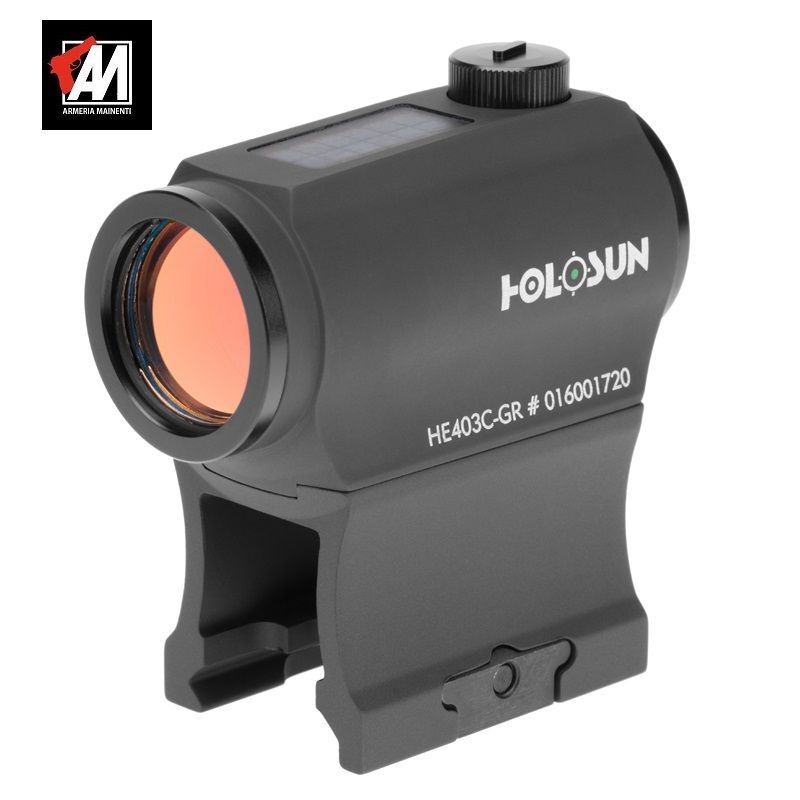 Punto rosso HOLOSUN MICRO  2 MOA HS403CGR GREEN  - CIRCLE DOT - SOLAR