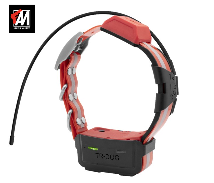 TR-DOG- Q512/R60 Collare Aggiuntivo con Rilevatore Acustico/Vibrazione/Flash, GPS/GSM