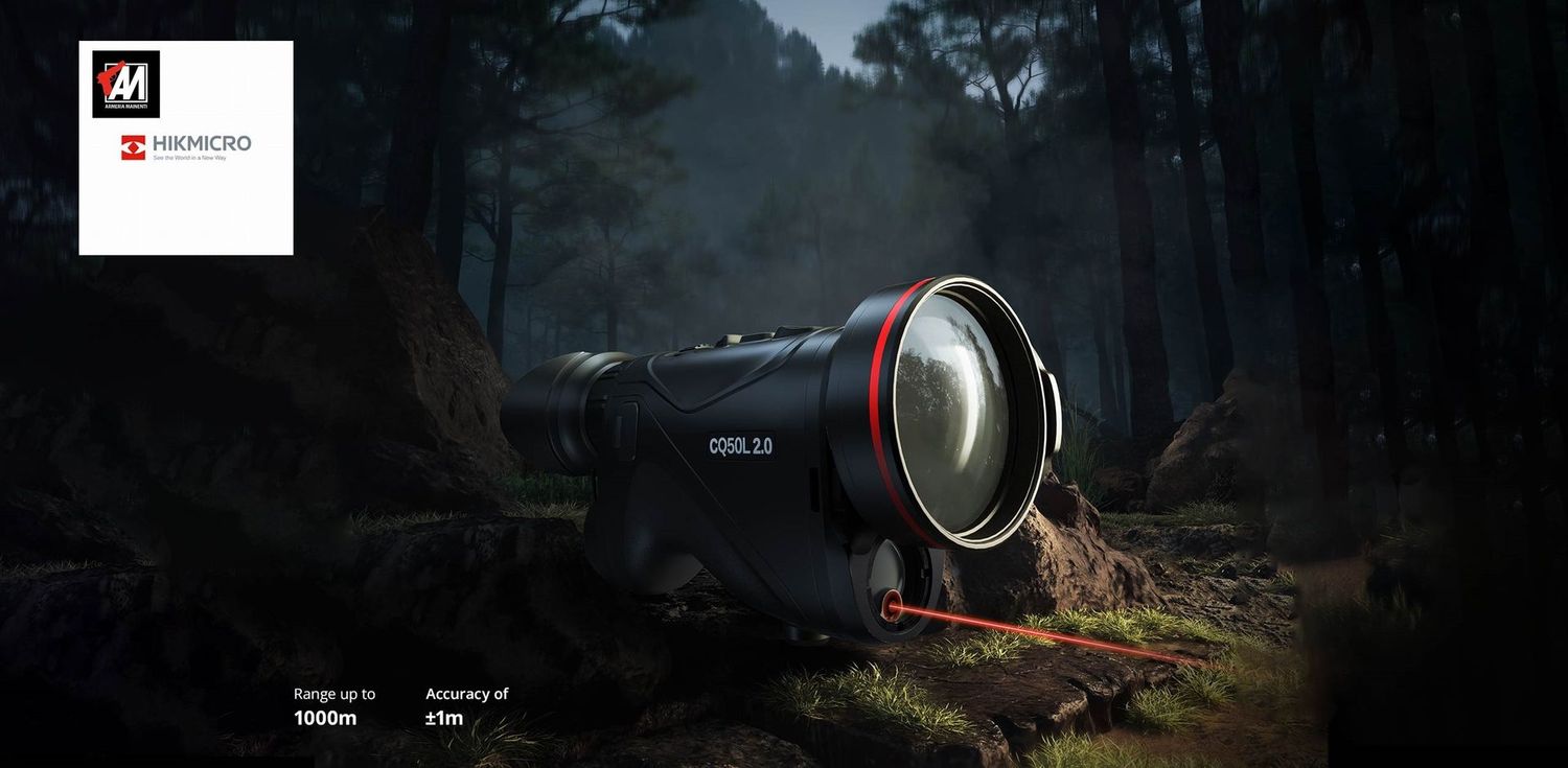 HIKMICRO CONDOR CQ50L 2.0 con TELEMETRO  SENS. 640X512  Oled Lens 50 mm