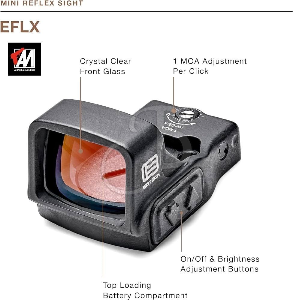 EOTECH EFLX MINI RED DOT 1X30 6MOA