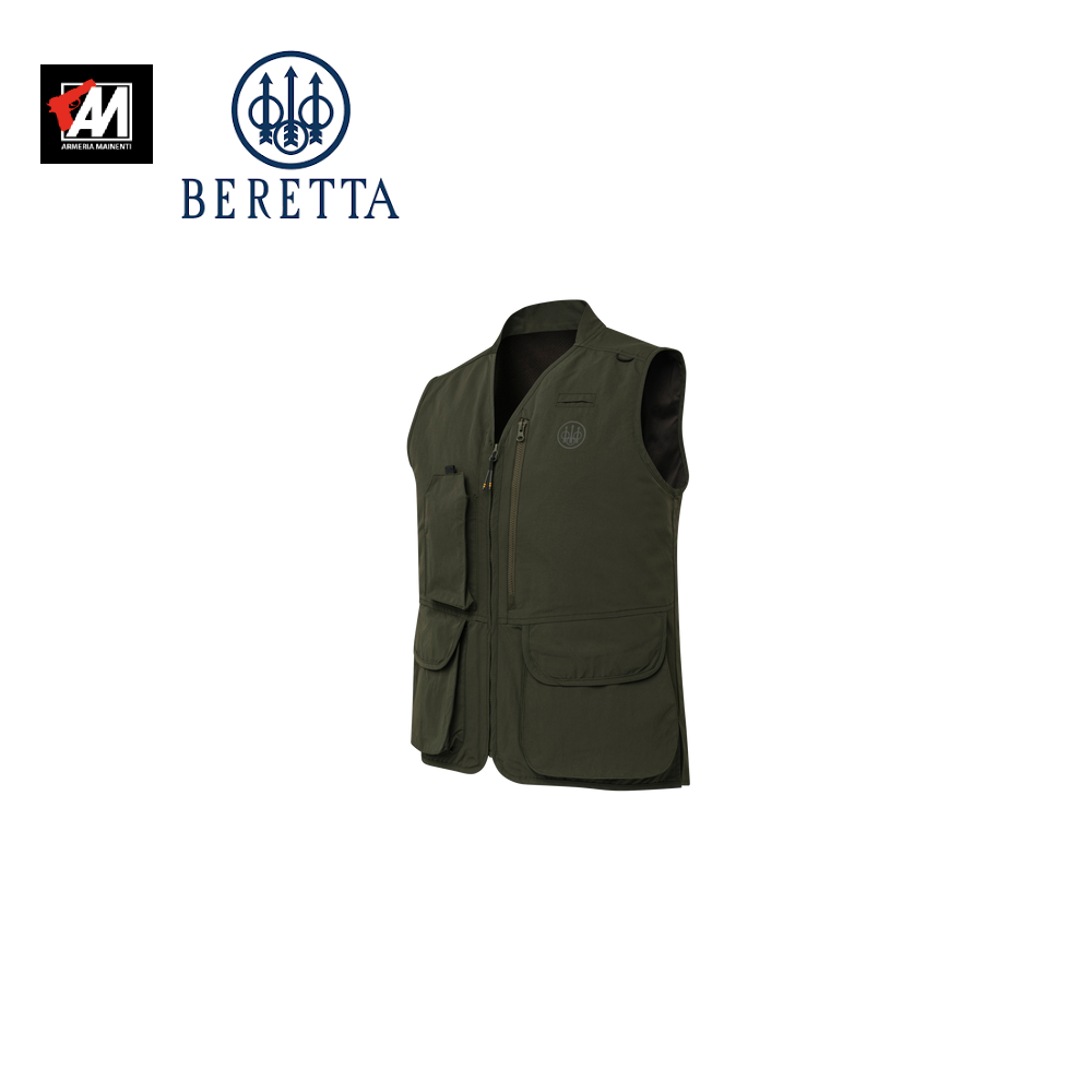 BERETTA GILET Uomo Thorn Resistant Vest Green Moss Made in: CINA Poliammidica 100,00% C.D. 62113390