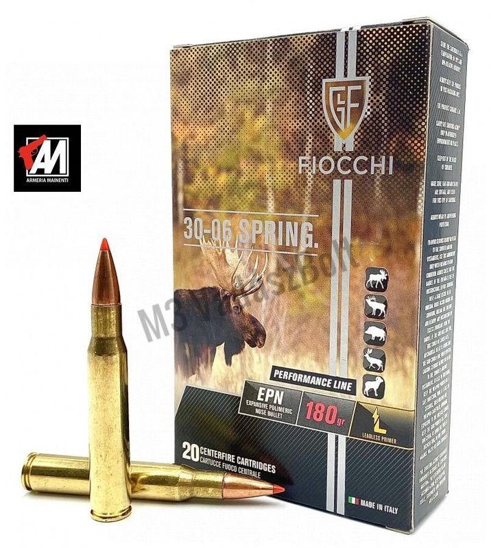 FIOCCHI MUNIZIONI-COLPI CAL.30-06 -  EPN CF.20 PZ