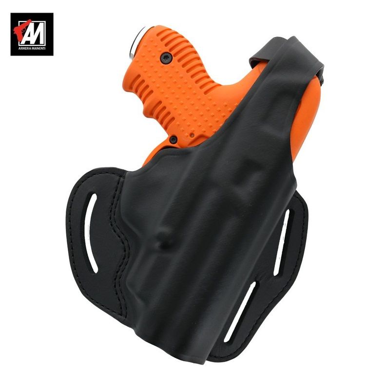 PIEXON Fondina JPX2 - JPX6 colore nero in cuoio per destri