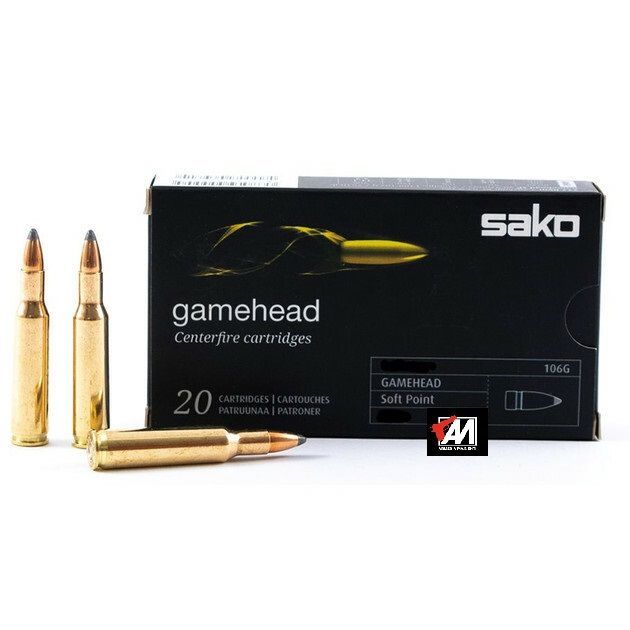 SAKO munizioni cal. 308 WIN.  180 grs. GAMEHEAD  - CF. 20 PZ