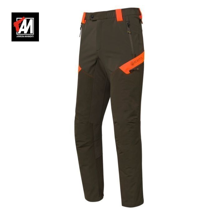 BERETTA BOONDCOCK PANTALONI CACCIA ANTISPINO REEN&ORANGE