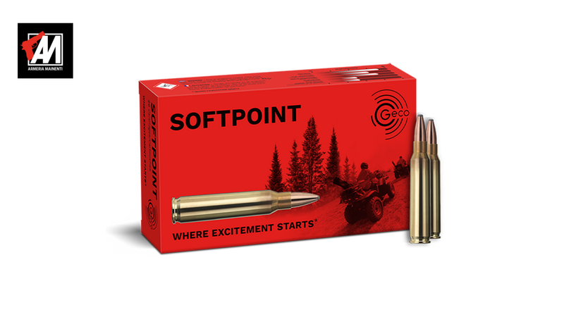 GECO  CAL. 223 Rem. SOFTPOINT 3,4g  53 GRS CF. 20 PZ