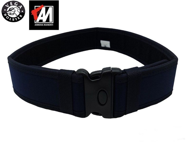 VEGA HOLSTER Cinturone cordura 2V58 imbottita con fibbia di sicurezza