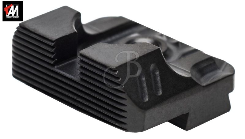 ZEV TACCA DI MIRA REAR COMBAT SIGHT BLK