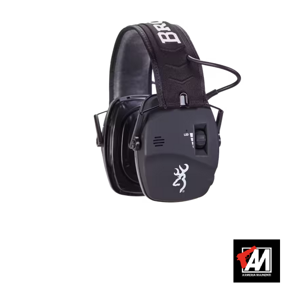 BROWNING CUFFIA HEARING PROTECTOR BDM Cuffie di protezione Elettroniche Colore NERO cod.126901