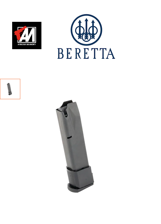 BERETTA Caricatore opaco 20 Colpi per serie 92 cal. 9mm