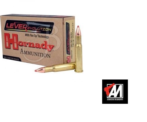 HORNADY 45-70 GVT 250GR LEVER-MONOFLEX -82743  CF. 20 PZ