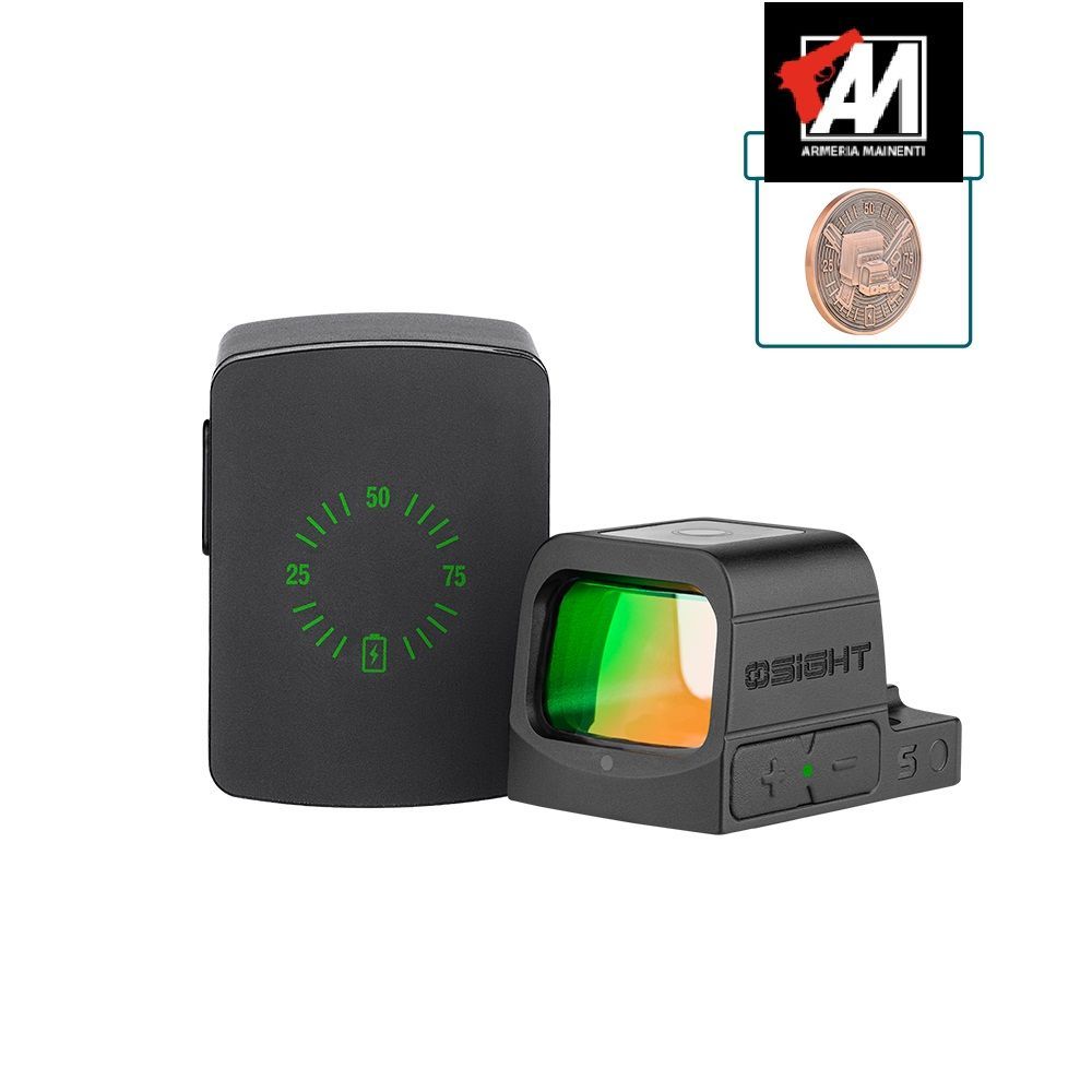 OLIGHT Osight S 3 MOA Dot e 32 MOA Circle con materiale OAL