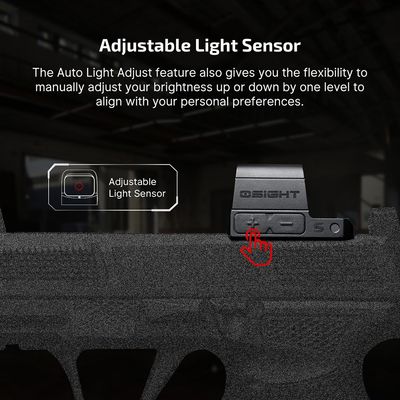 Olight Osight Green – Mirino Olografico 3MOA Con Ricarica Magnetica – Colore Verde