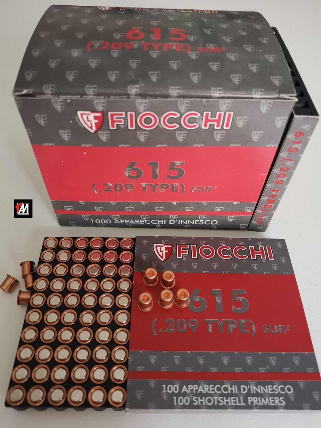 FIOCCHI INNESCHI SUR 615 DFS CF. 100 PZ