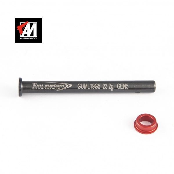 TONI SYSTEM Guidamolla in acciaio per Glock 19-19X-23-32-45 gen. 5