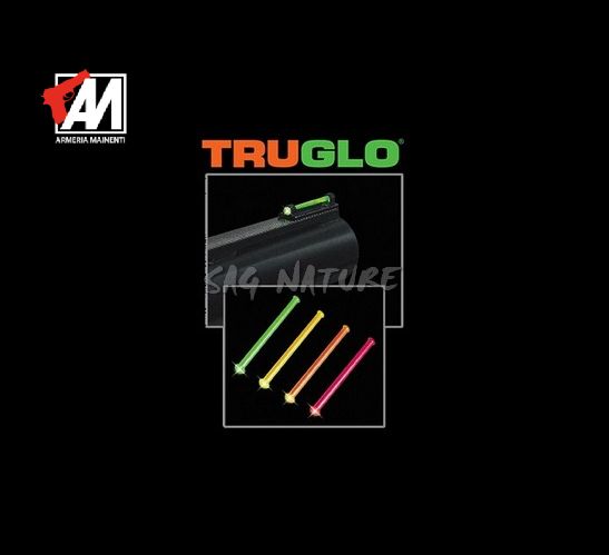 TRUGLO – MIRINO PER FUCILE UNIVERSALE CON FIBRE OTTICHE DI VARI COLORI INTERC.– TG949A – TRUGLO