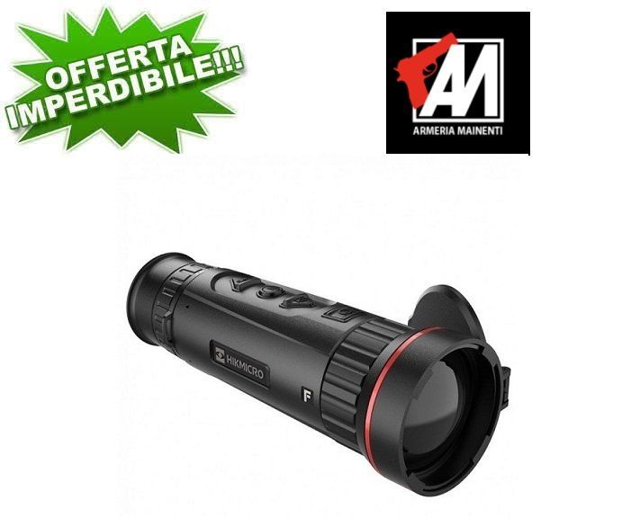 OFFERTA IMPERDIBILE!! HIKMICRO FALCON FQ25 Monocolo TERMICO THERMAL 640*512 pixels,12 µm, 1.4×-11.2x (8x)