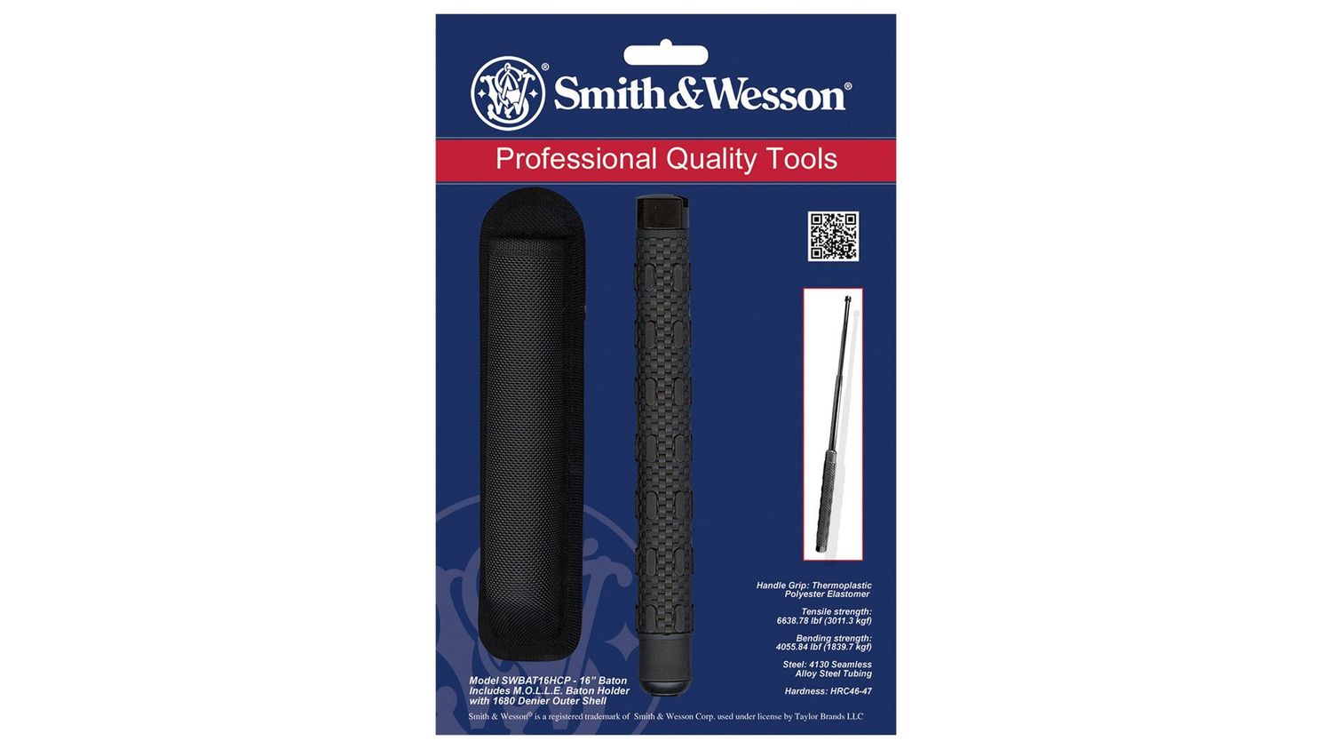SMITH & WESSON  21" Heat Treated Collapsible Baton