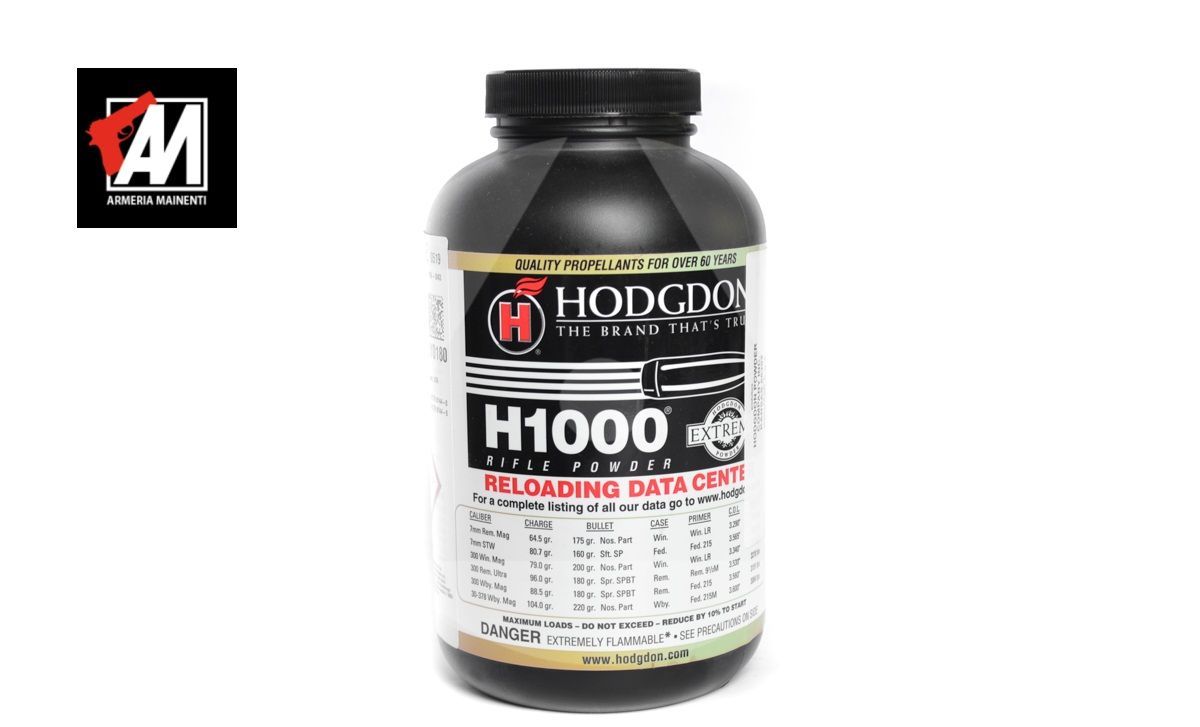 HODGDON Polvere da ricarica Hodgdon H1000 Rifle Powder
