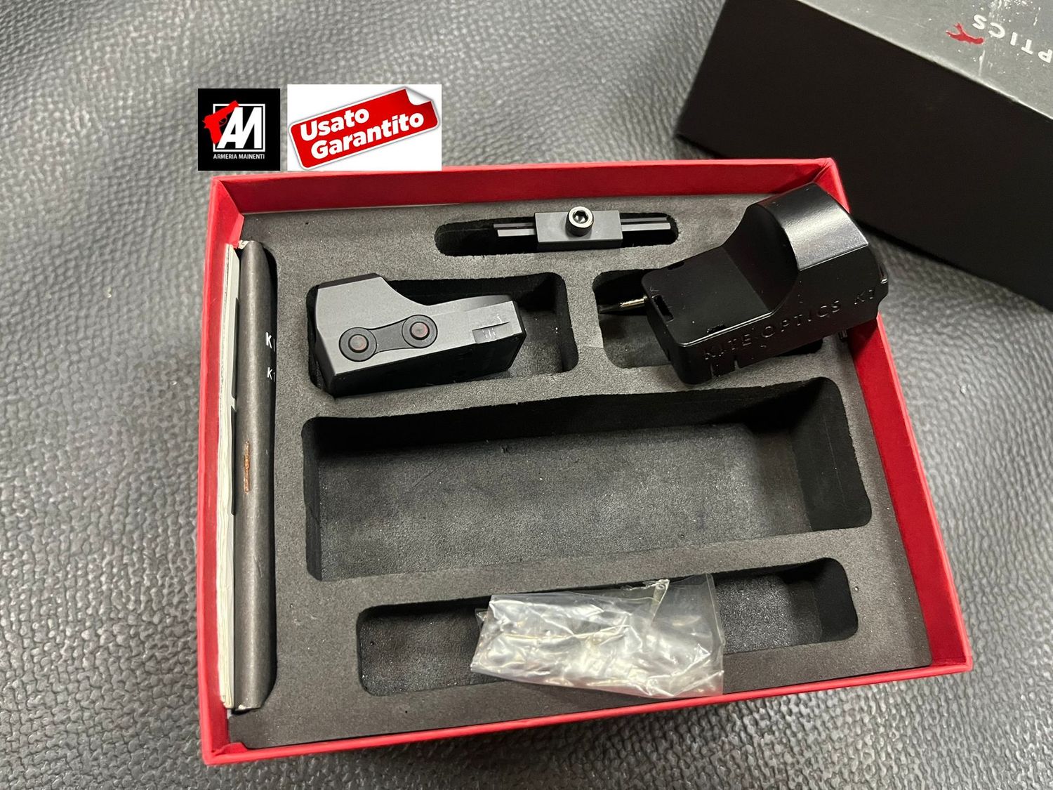 USATO : KITE RED DOT HOLO K1 WEAVER MOUNT 2 MOA COME NUOVO