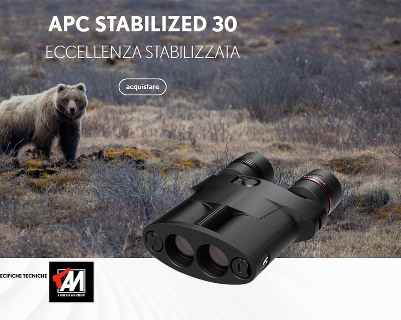 KITE OPTICS MOD. APC AA 18x50 BInocolo stabilizzato