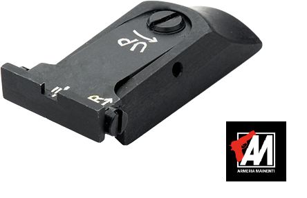 LPA - BAR13F-  TACCA DI MIRA  regolabile in fibra ottica per fucile a canna liscia DA SALDARE