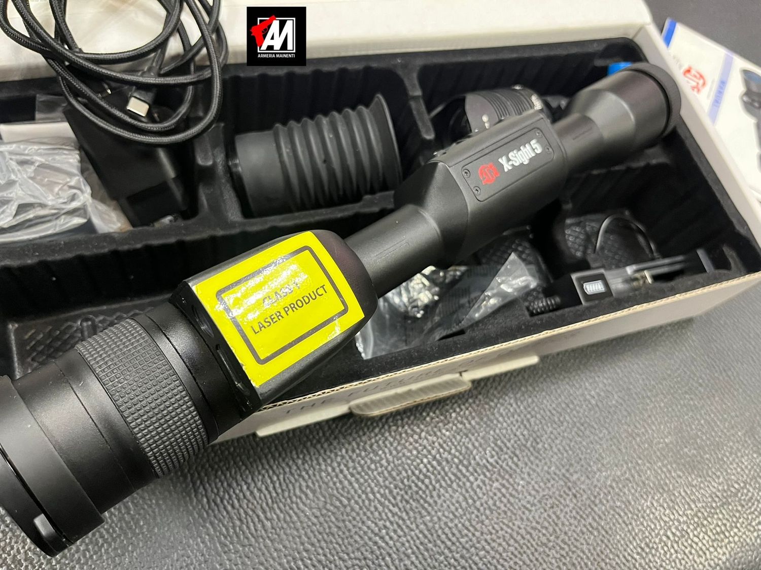 USATO: ATN - X-SIGHT 5 PRO LRF 3-15x  NOTTE-GIORNO TELEMETRO OTTIMO STATO