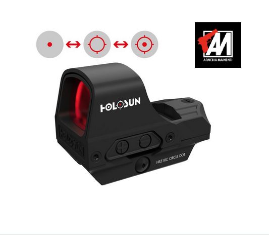 HOLOSUN Mirino olografico HS510C-GR - GREEN DOT