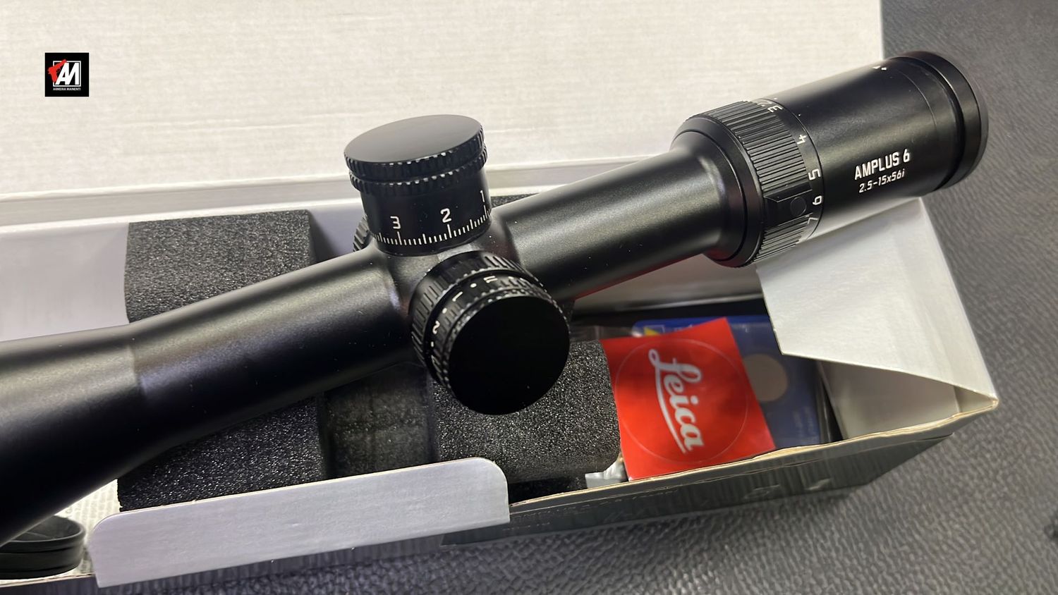USATO: LEICA - AMPLUS 6i 2.5-15x50 con torretta BDC OTTIMO STATO