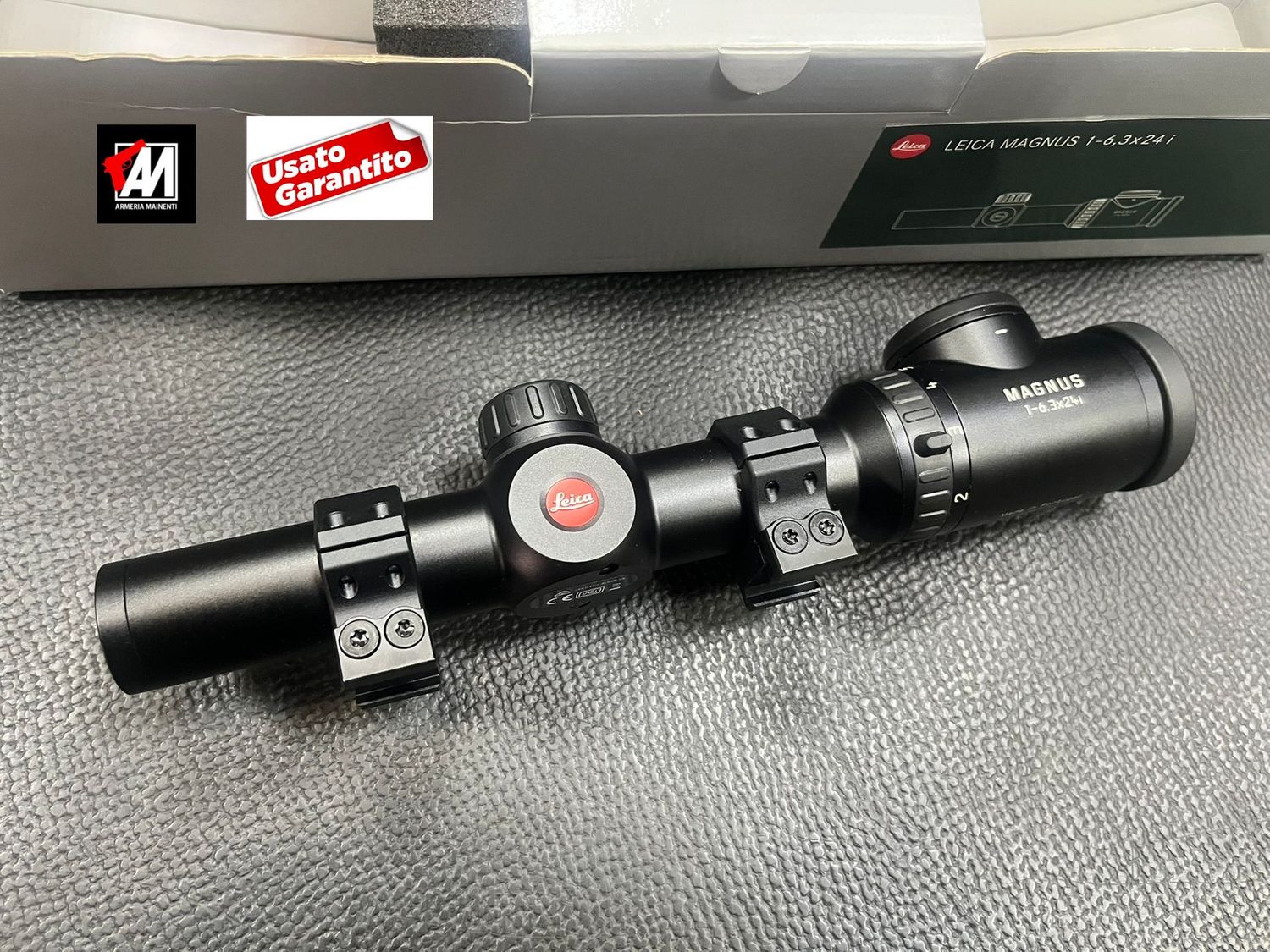 USATO: LEICA MAGNUS 1-6.3X24 I L-4A - PERFETTO STATO COME NUOVO