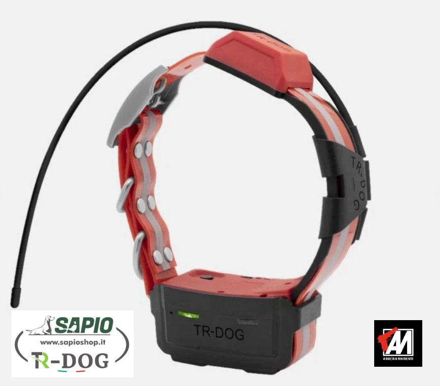 TR-DOG Collare Aggiuntivo TR-DOG- Q512/R60 con Rilevatore Acustico/Vibrazione/Flash, GP