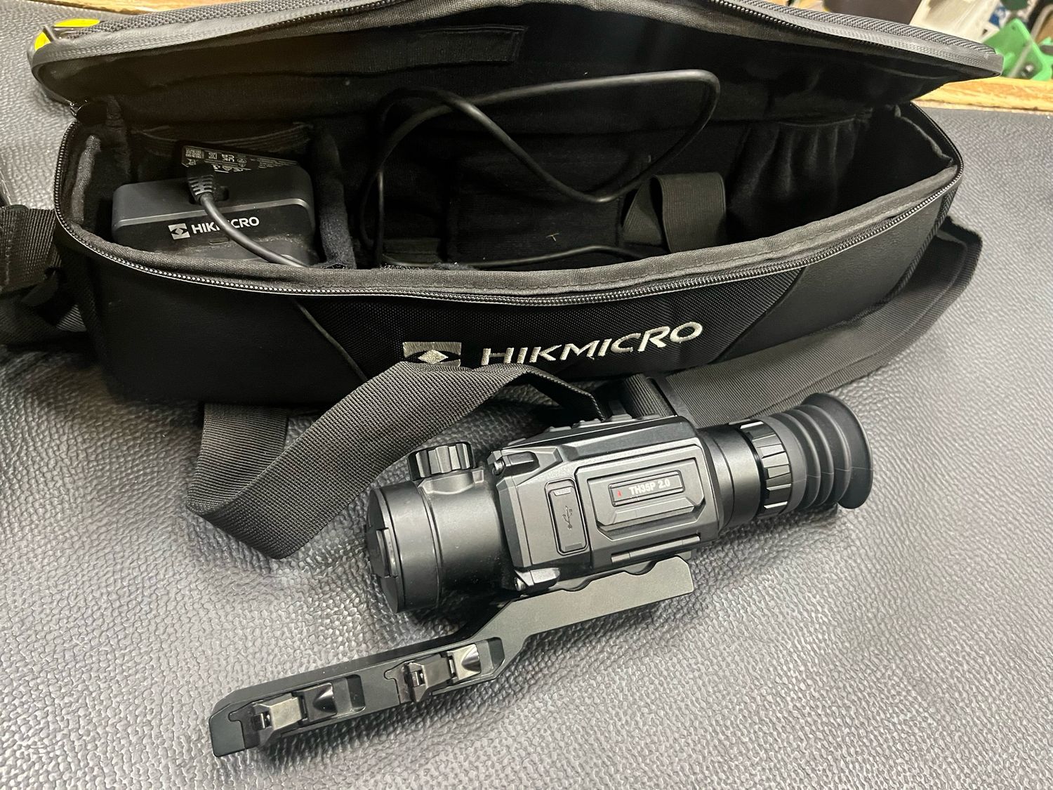 USATO: HIKMICRO Visore Termico  Thunder 2.0 TH35P SIGHT & OSS. 384X488 INGR. 3.3-24X con Sgancio Rapido Hilmicro