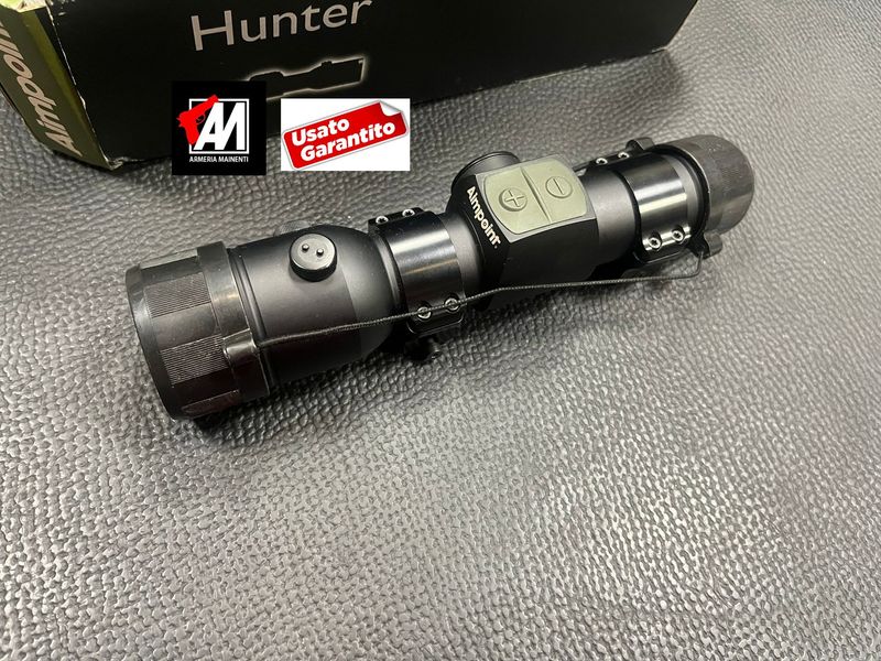 USATO: AIMPOINT RED DOT H34S 2 MOA ACET  TAPPI ED ANELLI ORIGINALI  OTTIMO STATO