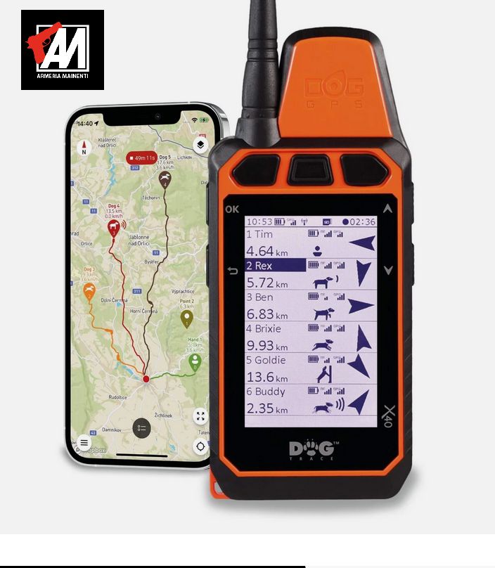 DOGTRACE Dog GPS X40 – Palmare