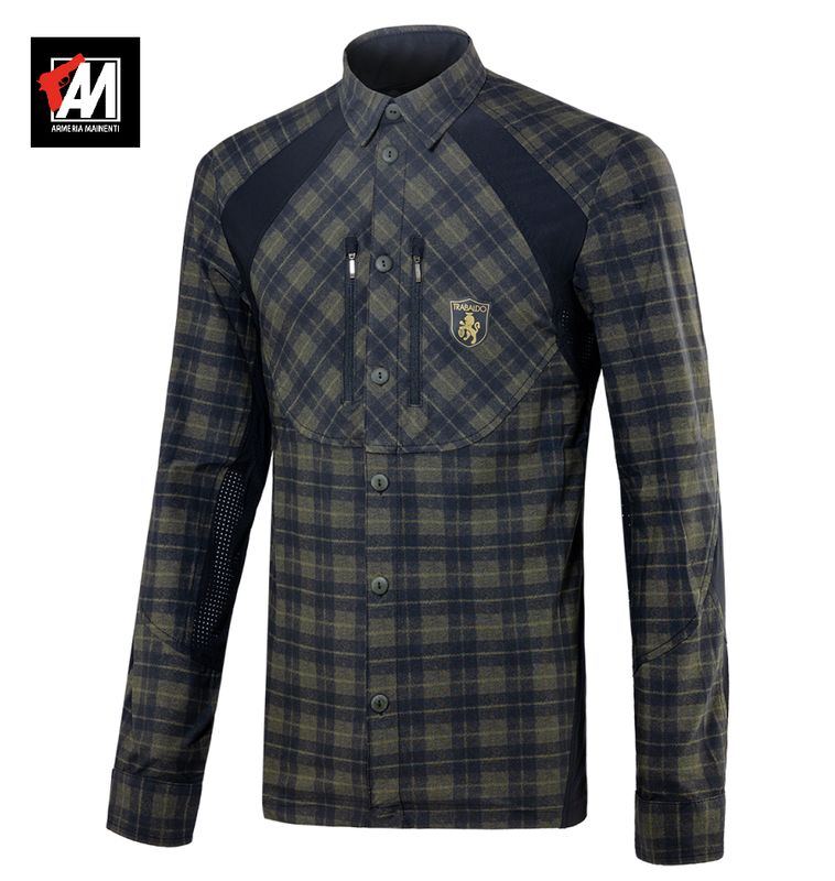 TRABALDO Camicia Australis sensitive fant 202 verde