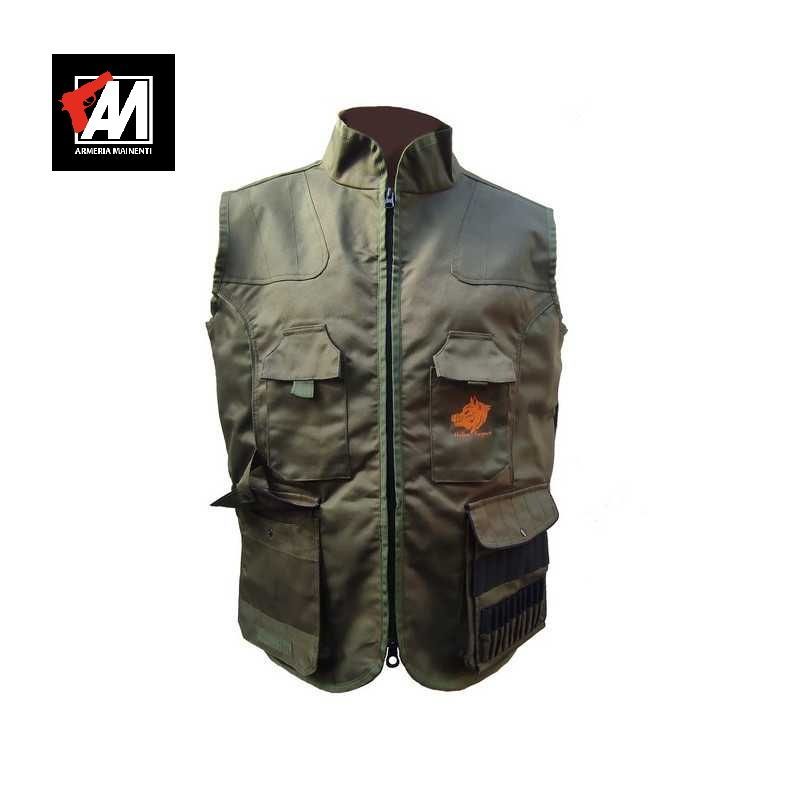 GILET GB1 ITALIAN RESPECT verde ANTISTRAPPO GILET GB1 ITALIAN RESPECT verde ANTISTRAPPO