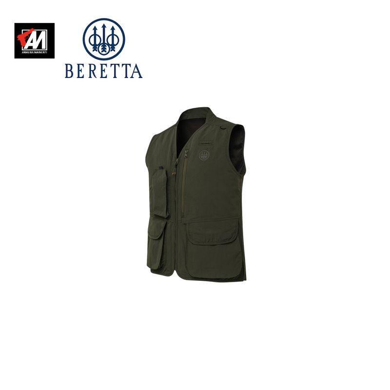 BERETTA GILET Uomo Thorn Resistant Vest Green Moss Made in: CINA Poliammidica 100,00% C.D. 62113390 BERETTA GILET Uomo Thorn Resistant Vest Green Moss Made in: CINA Poliammidica 100,00% C.D. 62113390