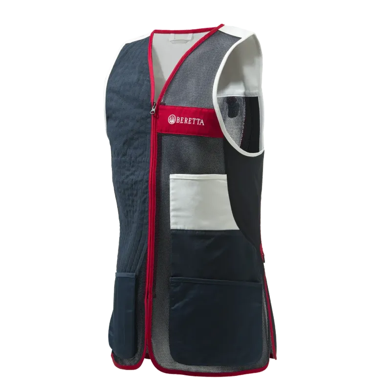 BERETTA Gilet Uniform Pro 20.20 Colore: Blu Total Eclipse & WHITE BERETTA Gilet Uniform Pro 20.20 Colore: Blu Total Eclipse & WHITE