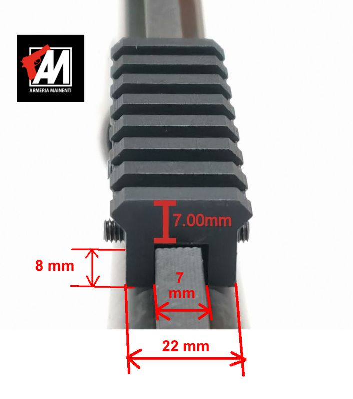 SAG NATURE 0806022 – SLITTA WEAVER IN ALLUMINIO PER BINDELLA –