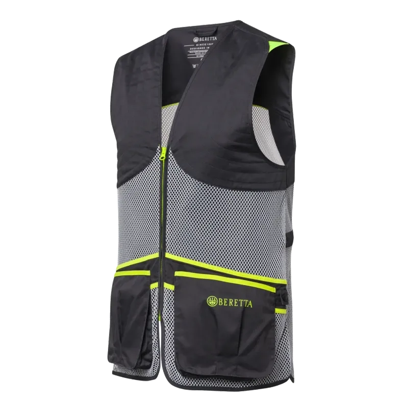 BERETTA Gilet Full Mesh Colore: Ebano & grigio ghiaccio BERETTA Gilet Full Mesh Colore: Ebano & grigio ghiaccio
