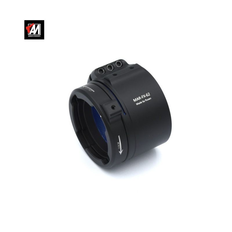 RUSA ADATTATORE OTTICA PER VISORI CLIP ON (HIKMICRO-LEICA-ETC) - vari diametri