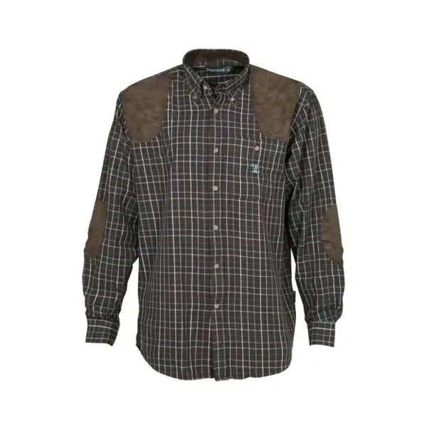 PERCUSSION CAMICIA SOLOGNE MARRONE