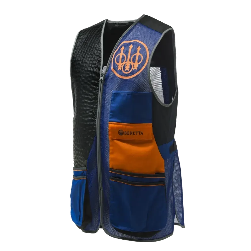 BERETTA Gilet Sporting EVO
Colore: BluBeretta&nero&arancio