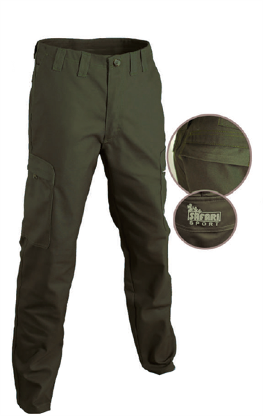 Safari Sport Pantalone Safari Sport F2 sfoderato cotone Canvas estivo
colore: verde