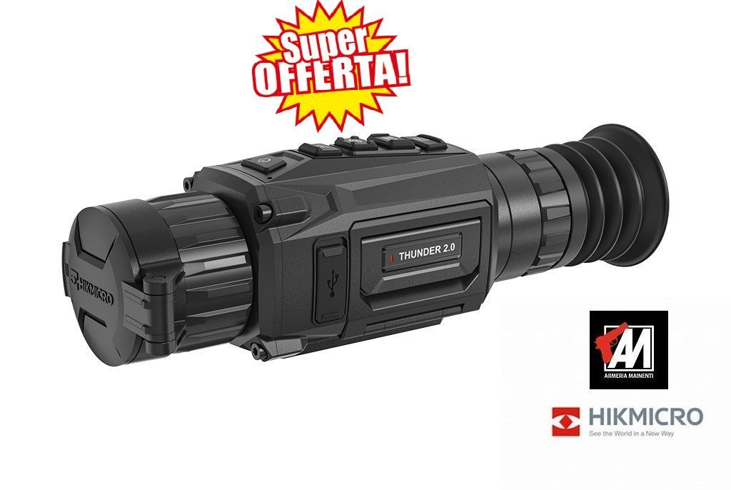 SUPER OFFERTA!! HIKMICRO THUNDER  TH25P - 2.0  - SIGHT 25 MM. SENS. 384×288  - INGR. 1.53-12,5X