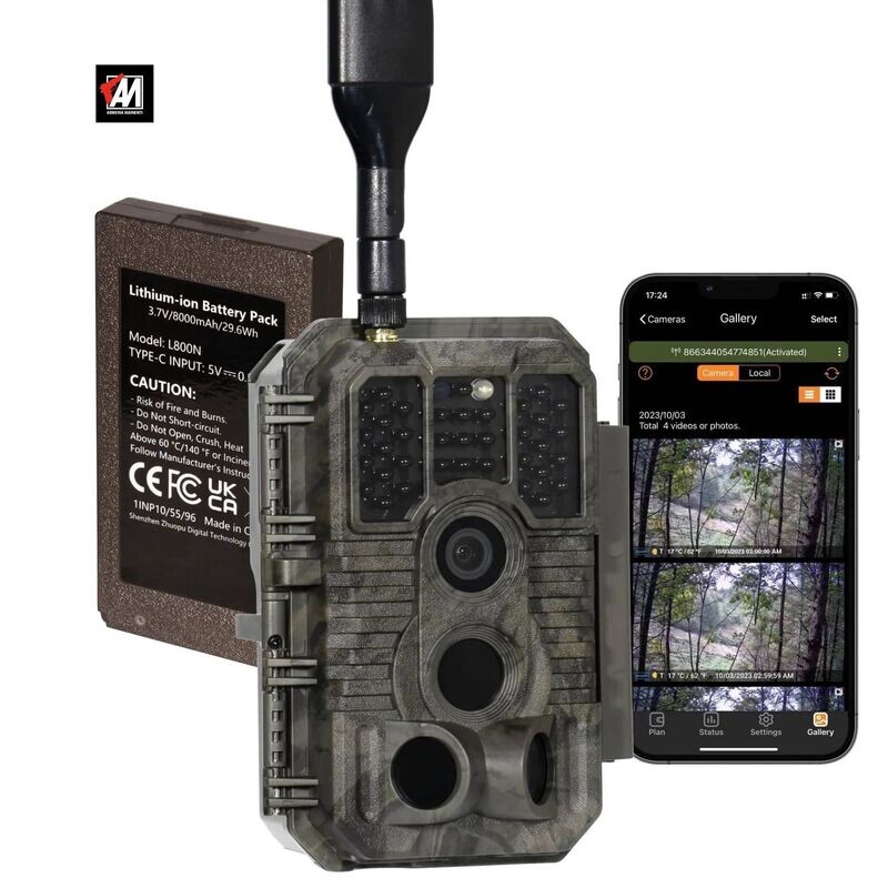 GARDEPRO X60P FOTOTRAPPOLA 4 G CON INVIO FOTO E VIDEO SIM PREISTALLATA